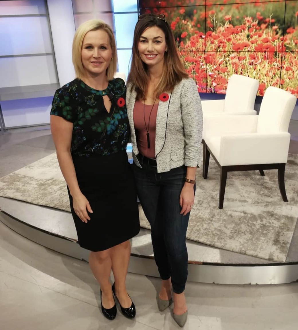Sylvia Corzato on CTV Morning Live Ottawa