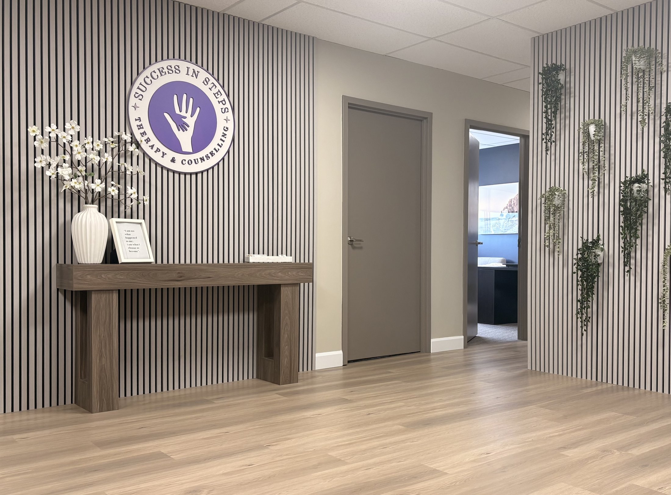 The Success in Steps logo at our Ottawa clinic